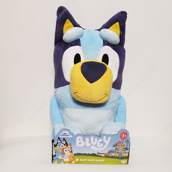 Moose Toys Toys Bluey Best Mate Bluey 8 Jumbo Plush Toy New Poshmark